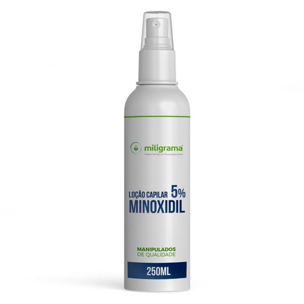 Minoxidil Loção Capilar 5% 250 ml