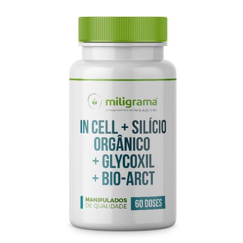 In Cell + Silicio Orgânico + Glycoxil + Bio-Arct com Selo de Autenticidade 60 Doses In Cell + Silicio Orgânico + Glycoxil + Bio-Arct 60 Doses Sem Sabor/Aroma 60 Doses Branca/Transparente In Cell + Silicio Orgânico + Glycoxil + Bio-Arct com Selo de Autenticidade 60 Doses In Cell + Silicio Orgânico + Glycoxil + Bio-Arct 60 Doses Sem Sabor/Aroma 60 Doses Branca/Transparente