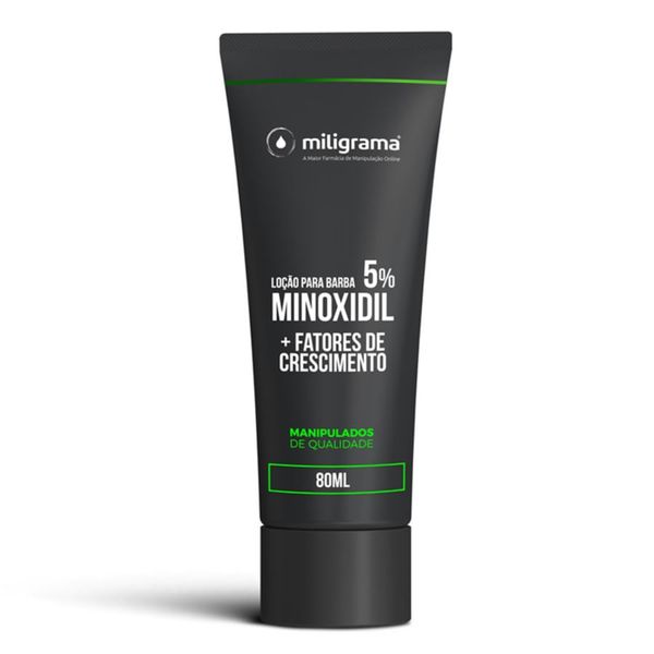 Minoxidil Loção para Barba 5% 80ml