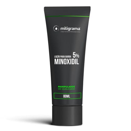 Loção para Barba com Minoxid 5% 80ml Loção para Barba com Minoxi.dil 80ml 80ml 50g