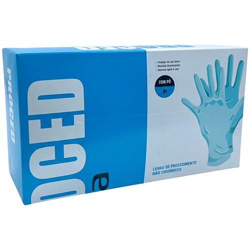 Luva de Látex com Pó Proced Lemgruber Tam P - 100 Luvas Luva de Látex com Pó Proced Lemgruber Tam P - 100 Luvas
