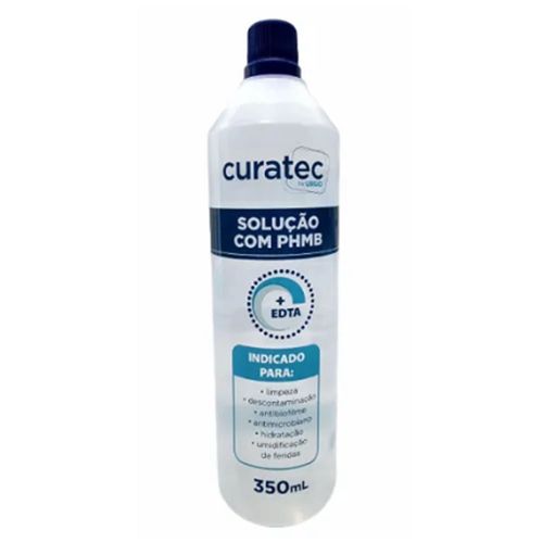 Solucao com PHMB + Edta 350ml Curatec 350ml Único Único