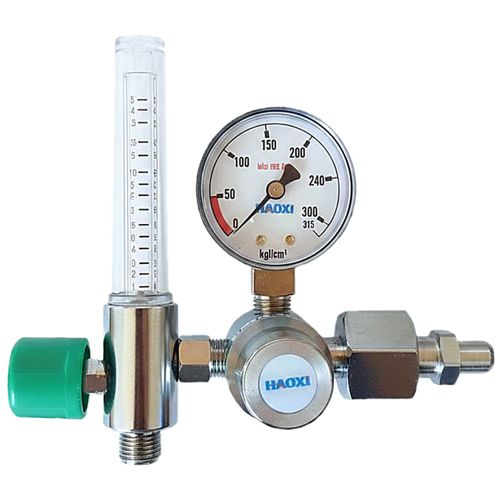 Válvula Reguladora Pressão O2 com Fluxômetro - unidade