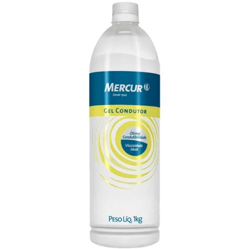 Gel Condutor Mercur - Frasco 1kg Gel Condutor Mercur - Frasco 1kg