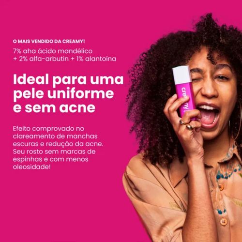 Creamy Ácido Mandélico - Gel Antiacne 30g NULO