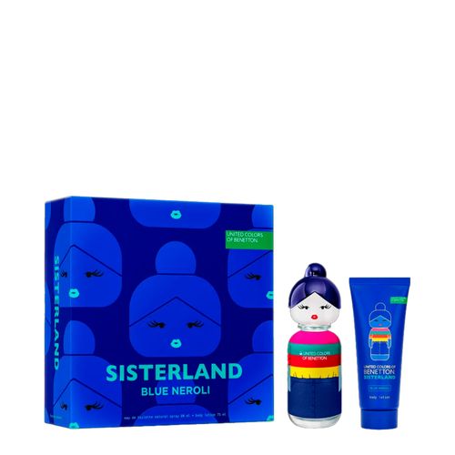 Kit Benetton United Blue Neroli Feminino - Edt 80ml + Bl 75ml NULO Kit Benetton United Blue Neroli Feminino - Edt 80ml + Bl 75ml NULO