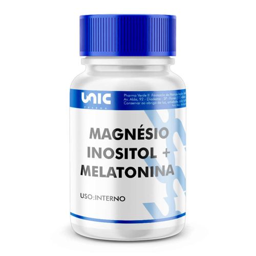 Magnésio  Inositol + Melatonina 30cáps