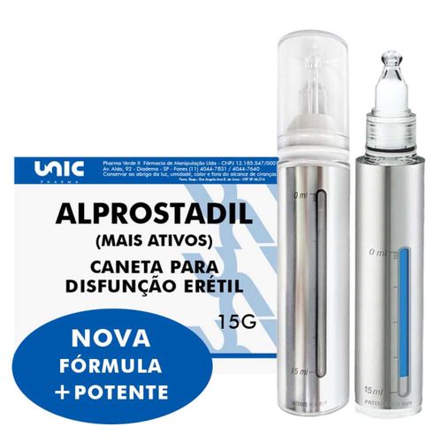 Alprostadil mais ativos contra Disfunção 15g Alprostadil mais ativos contra Disfunção 15g