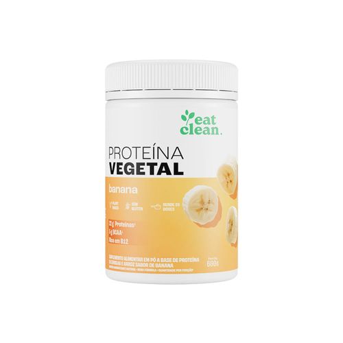 Proteína Vegetal Banana - Pote 600g Banana - Pote 600g Proteína Vegetal Banana - Pote 600g Banana - Pote 600g