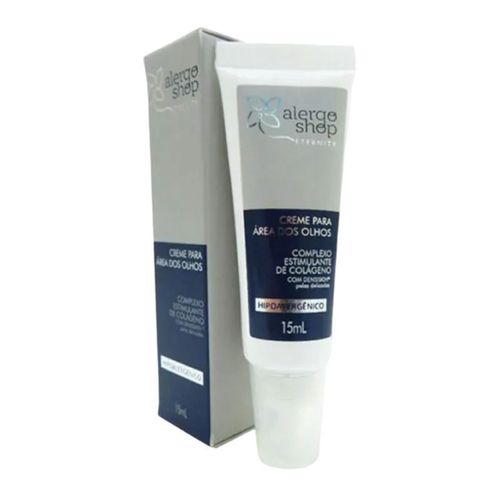 Creme Para Área Dos Olhos Hipoalergênico Eternity Alergoshop 15Ml