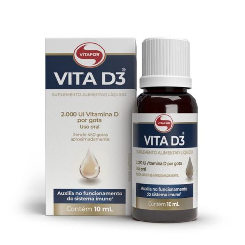 Vitamina D3 2000UI Vitafor 10ml Vitamina D3 2000UI Vitafor 10ml
