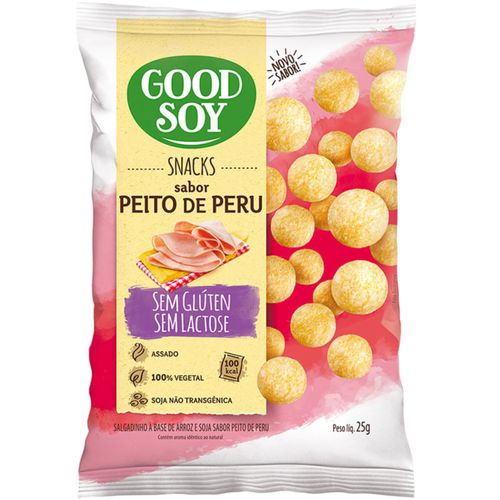 Snack de Soja Peito de Peru Belive 25g Snack de Soja Peito de Peru Belive 25g