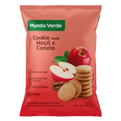 Cookie com Maçã e Canela Mundo Verde 30g Cookie com Maçã e Canela Mundo Verde 30g