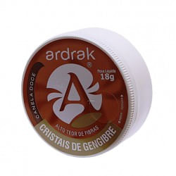 Cristais de Gengibre Ardrak Sabor Canela 10g