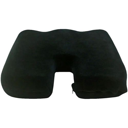 Almofada Protetor Cóccix Preta 40X35X9cm - unidade