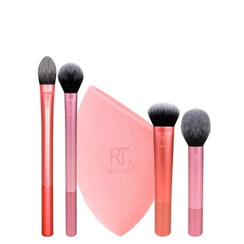 Kit Pincéis para Preparação de Pele Real Techniques – 5 Produtos Kit