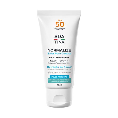 Protetor Solar 12HS Toque Seco Poros, Cravos e Oleosidade Normalize Pore Control FPS 50