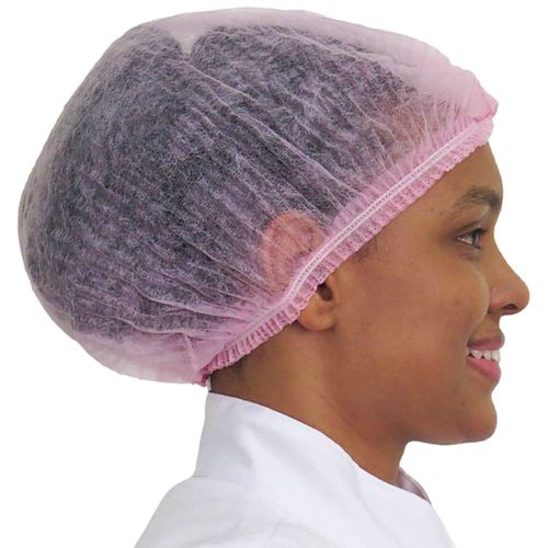 Touca Descartável Dejamaro Rosa Gramatura 30 - 100 unidades Touca Descartável Dejamaro Rosa Gramatura 30 - 100 unidades