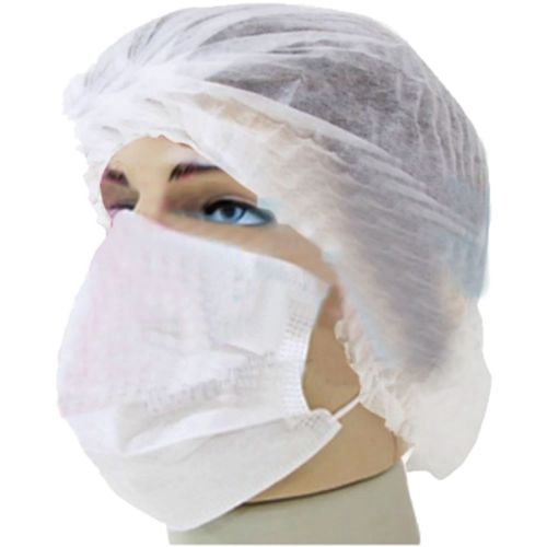 Touca Descartável Dejamaro Branca Gramatura 30 - 100 unidades Touca Descartável Dejamaro Branca Gramatura 30 - 100 unidades