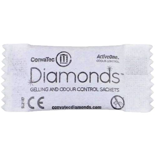 Sachê Gelificante Diamonds Convatec Controle Odor - unidade Sachê Gelificante Diamonds Convatec Controle Odor - unidade