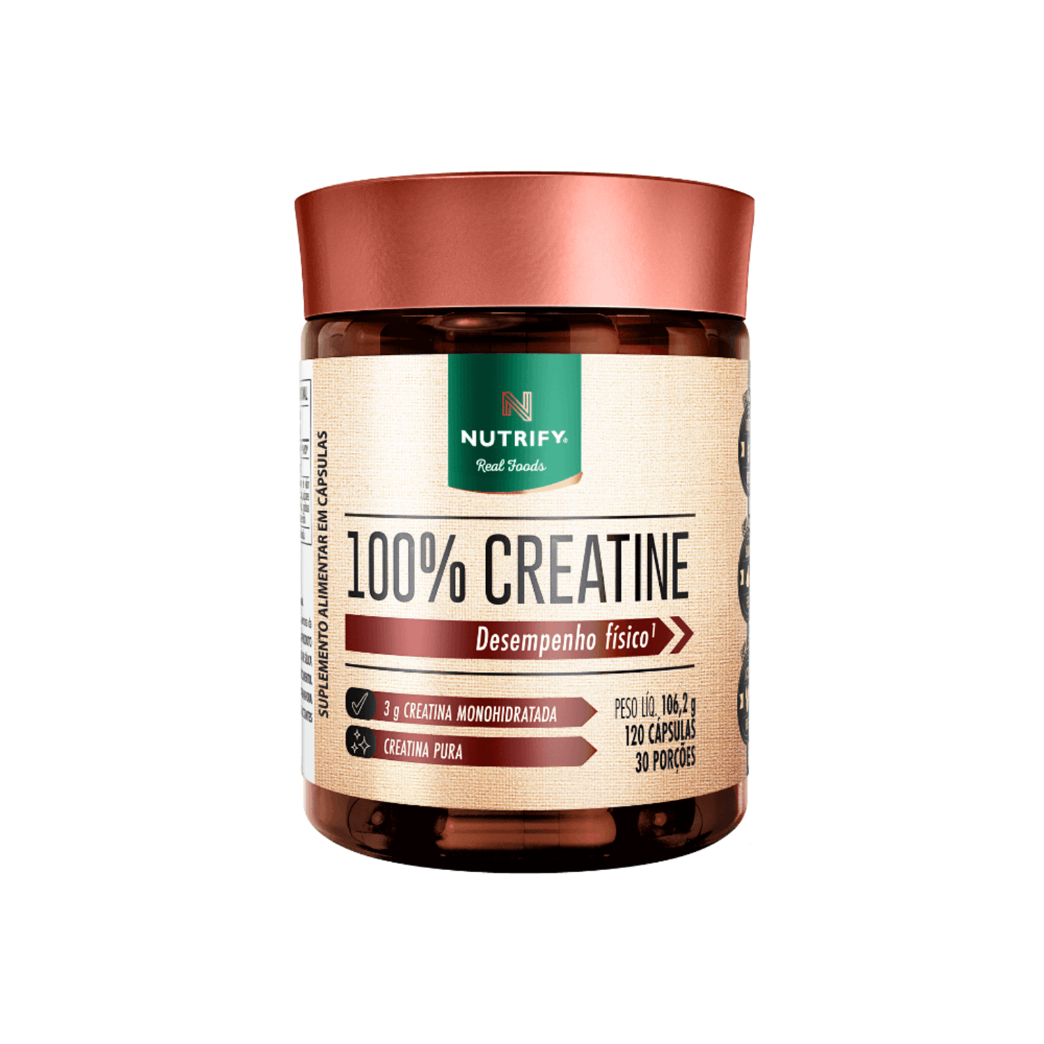 Creatina em cápsulas