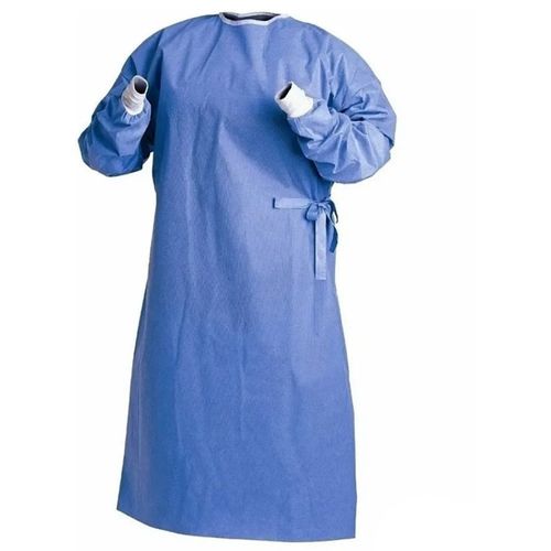 Avental TNT Descarpack Cirúrgico Estéril Azul Gramatura 50 - unidade Avental TNT Descarpack Cirúrgico Estéril Azul Gramatura 50 - unidade