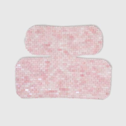 Máscara de Quartzo Rosa P/ Pescoço e Peito - Rose Quartz Neck And Chest Mask Não