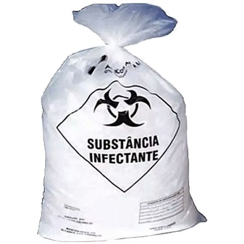 Saco para Lixo Infectante / Hospitalar 100 Litros - unidade Saco para Lixo Infectante / Hospitalar 100 Litros - unidade