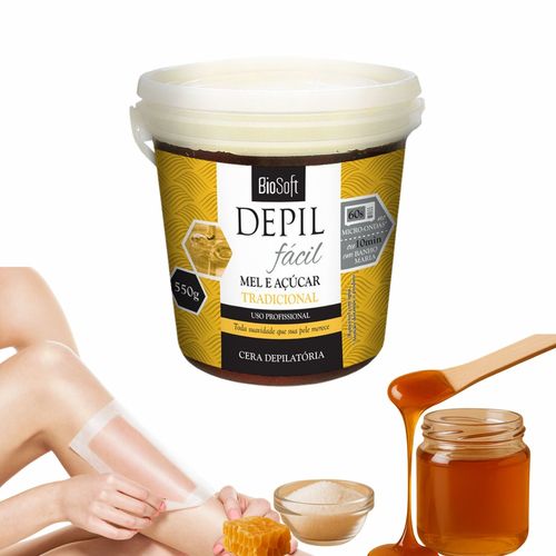 Cera Depilação Hidrossoluvel Virilha Axila Corpo Fácil Remoção