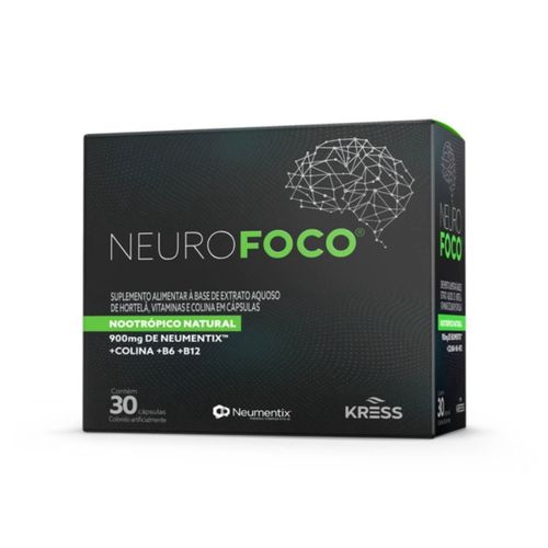 Neurofoco Suplemento Alimentar para Memória Kress 30cps Neurofoco Suplemento Alimentar para Memória Kress 30cps
