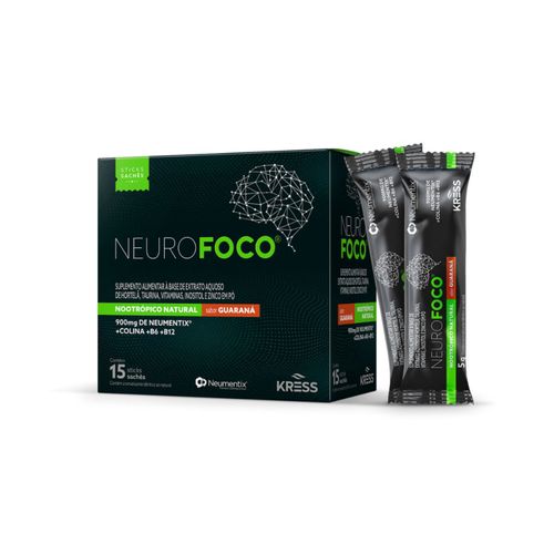 Neurofoco Suplemento Alimentar para Memória Kress 15 sticks Neurofoco Suplemento Alimentar para Memória Kress 15 sticks