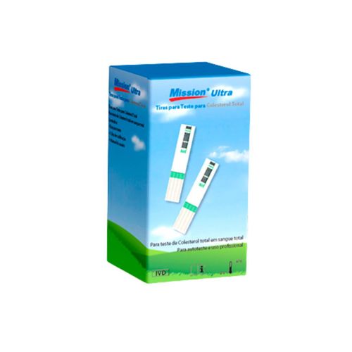 5 Tiras para Colesterol Mission Ultra