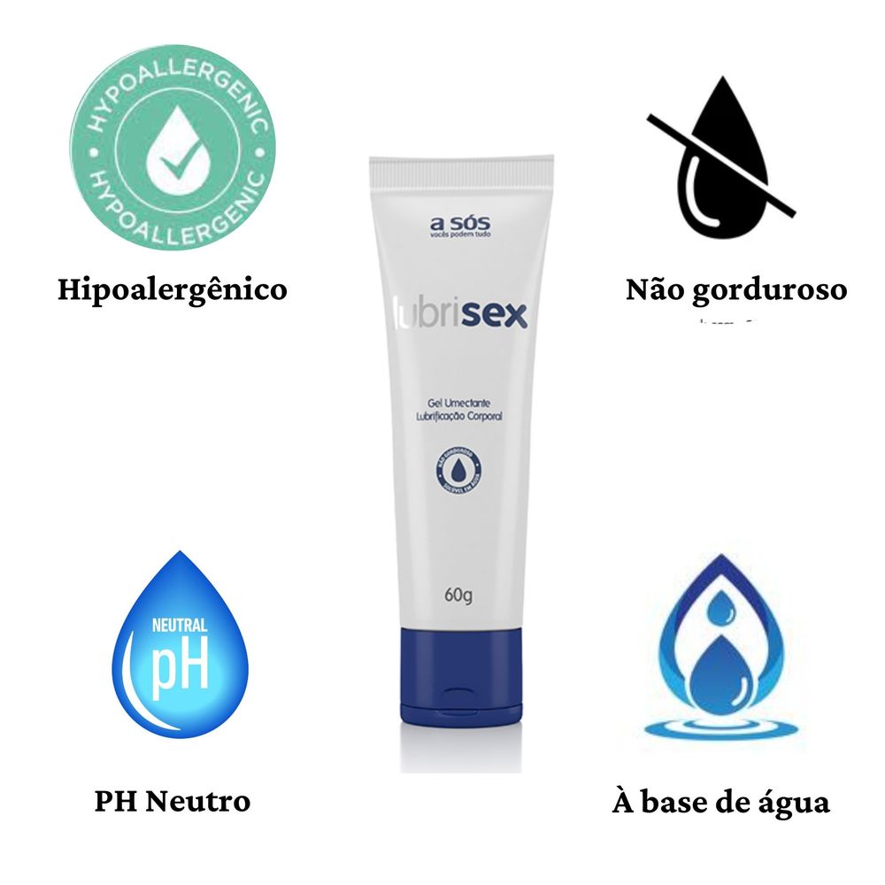 gel lubricante intimo hipoalergenico Gel Lubrificante Íntimo A Base De Água Hipoalergenico Ph