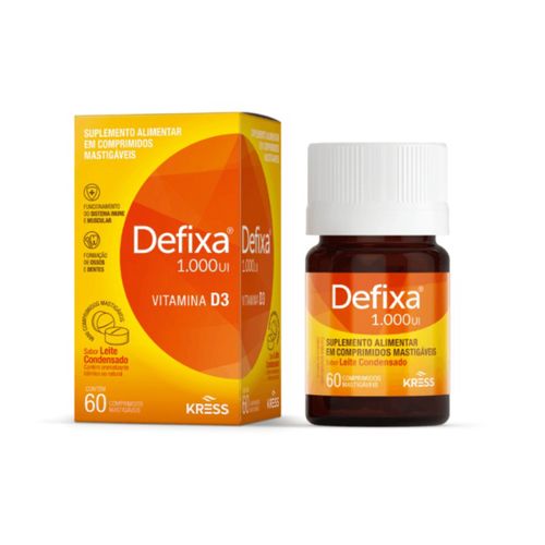 Defixa 1.000ui Vitamina D3 Kress 60cpr