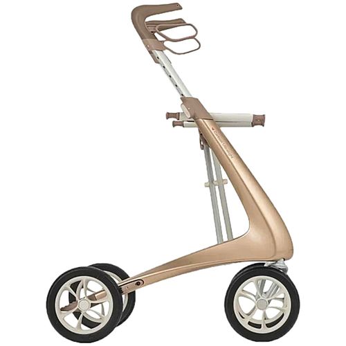 Andador 4 Rodas Carbon Ultralight Compact Champagne Dourado Andador 4 Rodas Carbon Ultralight Compact Champagne Dourado