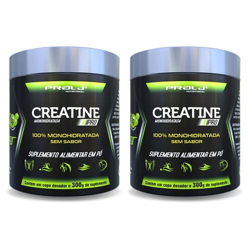 Kit 2 Creatina Monohidratada XPRO 300g Prolj Nutritional CREATINE MONOHIDRATADO XPRO 300G KIT 2