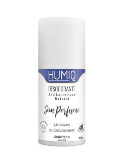 Humiq Sem Perfume Desodorante Natural Bellaphytus 60g