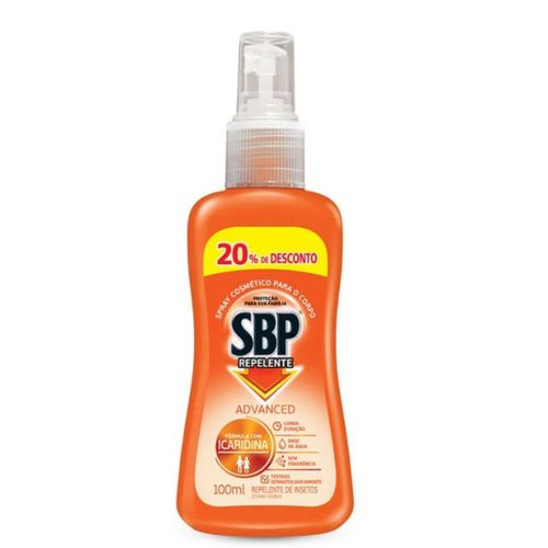 Repelente SBP Spray com Icaridina 100ml Repelente SBP Spray com Icaridina 100ml