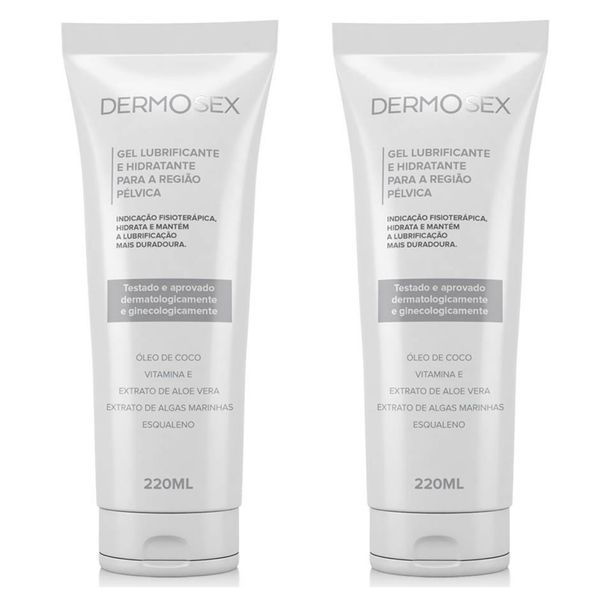 Combo 2x Hidratante Intimo Feminino e Lubrificante Fórmula Exclusiva 220ml