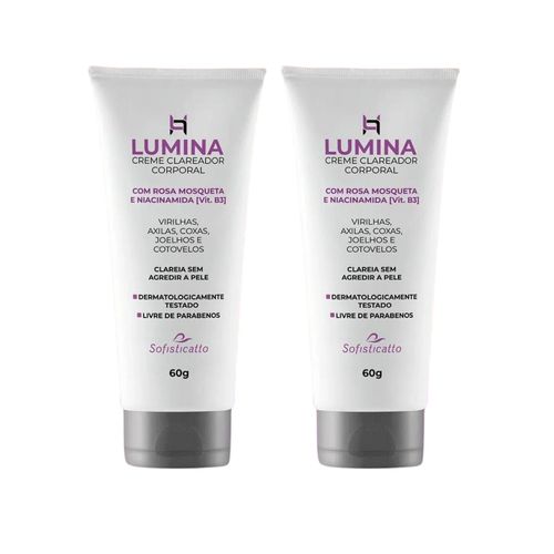 Rosa Mosqueta Clareia A Pele Creme P/ Virilha Axila Coxa 2x