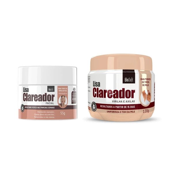 Tratamento Para Clarear Virilha E Axila + Clareador Facial