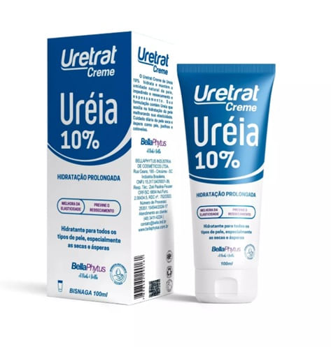Uretrat Ureia 10% Hidratante Bellaphytus 100ml