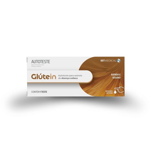 Glútein Autoteste para Rastreio da Doença Celíaca (IgA/IgG) IBT Medical