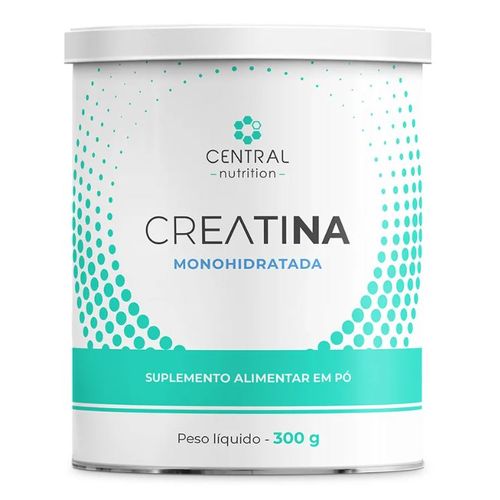 CREATINA MONOHIDRATADA - LATA 300 GRAMAS Central Nutrition