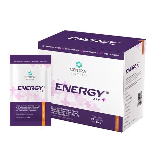 ENERGY ATP + SEM XILITOL - 10G TANGERINA 30 SACHES ENERGY ATP + SEM XILITOL - 10G TANGERINA 30 SACHES