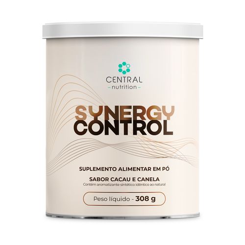 Synergy Control - Central Nutrition - Lata 308g - Sabor Cacau E Canela Sabor:Cacau e canela