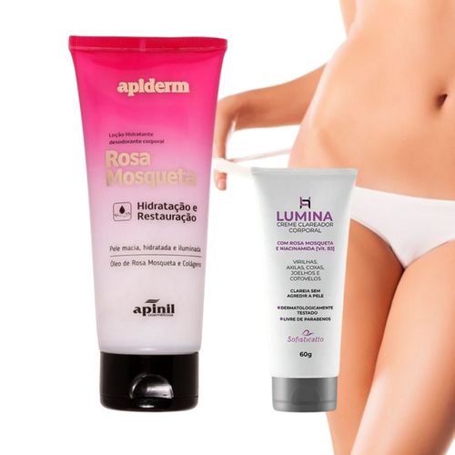 Hidratante Corpo E Clareador Íntimo Virilha De Rosa Mosqueta Hidratante Corpo E Clareador Íntimo Virilha De Rosa Mosqueta