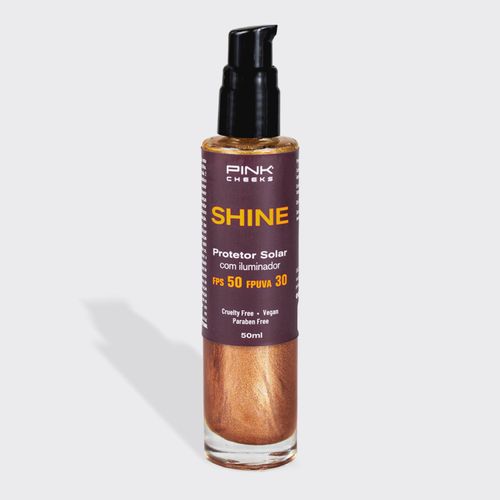 Shine Protetor Solar Iluminador FPS50 - 50ml