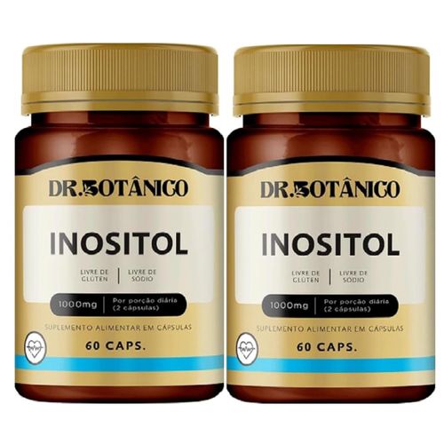 KIT 2 INOSITOL 1000MG 60CAPS DR. BOTANICO KIT 2 INOSITOL 1000MG 60CAPS DR. BOTANICO
