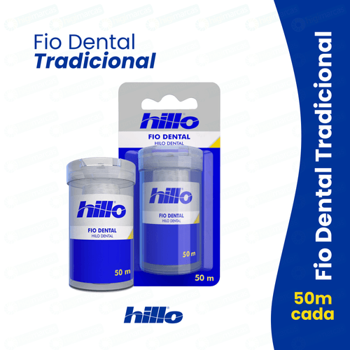 Fio dental tradicional Hillo 50m